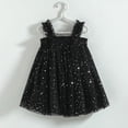 thumbnail image 4 of Tiijoy Toddler Girls Sequins Tulle Dress Sleeveless Layered Princess Party Gown, Sizes 3-4, 4 of 4