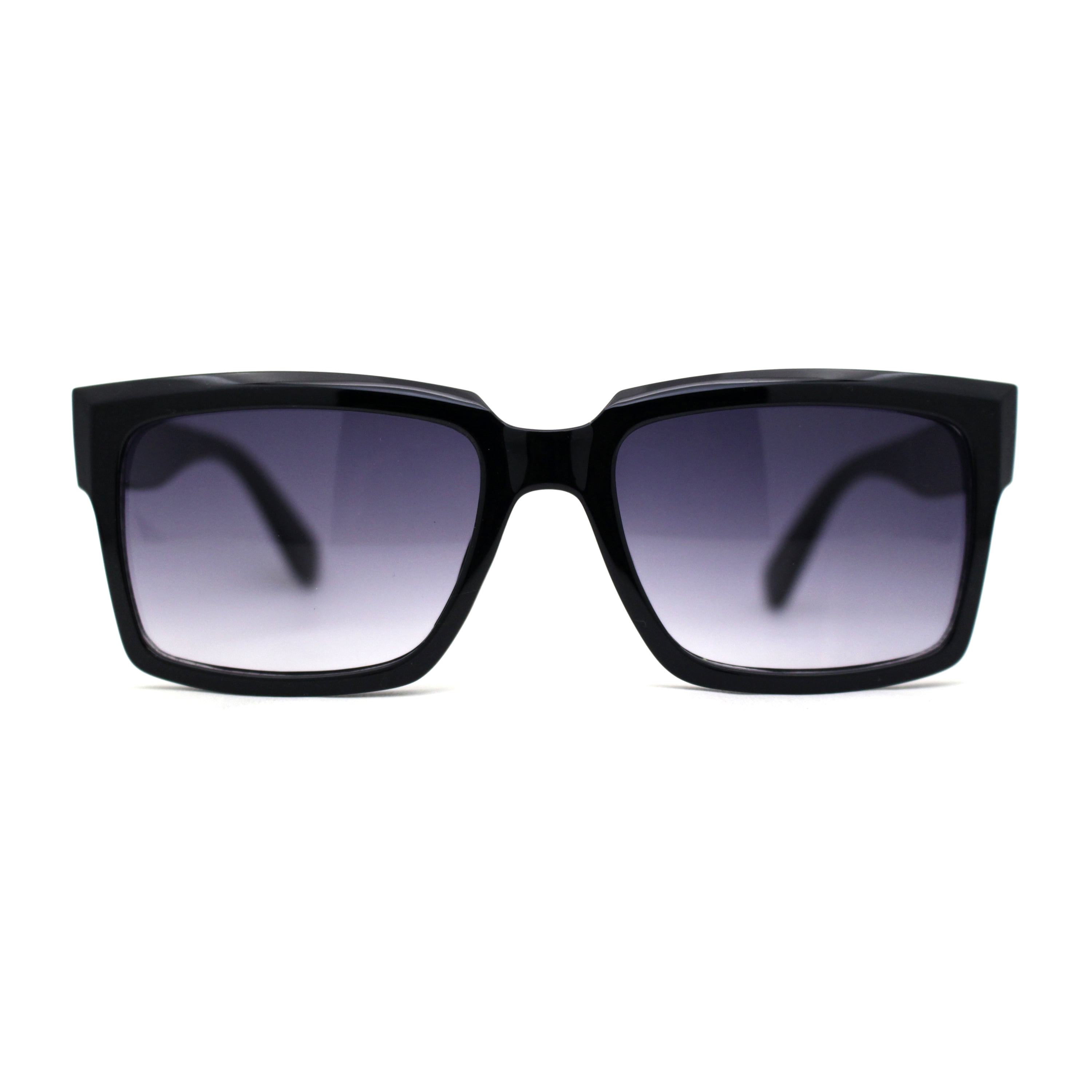 送料無料 百貨店 Classy Mens Moulded Fashion Rectangle Rim Horn Thick ウェア