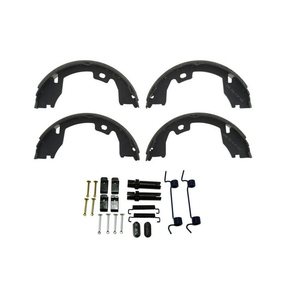 Parking Brake Shoes & Springs for 11-12 Ford F250 Super Single Rear Wheel Only