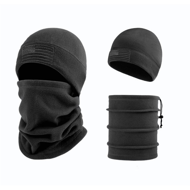 Winter Windproof Fleece Balaclava - Single Hole Outdoor Cycling Warm Face Mask (Unisex)
