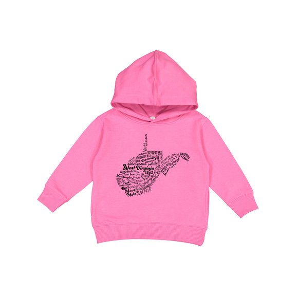 Inktastic West Virginia State Word Salad Toddler Hoodie