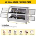 thumbnail image 6 of Aivituvin Hamster Cage for Guinea Pig Rat Habitat Critter Nation 2 Levels Portable Anti-chewing, 6 of 7