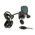 thumbnail image 1 of 1pc 12V-99V Portable Thumb Throttle Digital Battery Voltage Display Switch Power Indicator for Electric Lock, 1 of 8