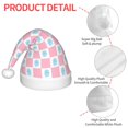 thumbnail image 6 of Cauagu Checkerboard With Snowflake Pattern Christmas Hat for Kids,Xmas Holiday Hat Santa Hat for Boys & Girls Festive Headwear Accessories for Christmas/New Year/Holiday, 6 of 6