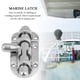 thumbnail image 5 of Pestillo de barco plateado, perno de barco, para bloquear la puerta del barco Unbranded QC07790-01, 5 of 8