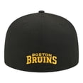 thumbnail image 4 of Men's New Era  Black Boston Bruins Zamboni 59FIFTY Fitted Hat, 4 of 7