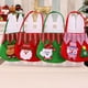 thumbnail image 4 of Kearding Bolso de mano con patrón de Papá Noel, bolsa de regalo, bolsa elástica ligera para dulces, bolsillo, adornos navideños para niños Kits de decoración para fiestas Llevar Kearding HA069620-04, 4 of 6