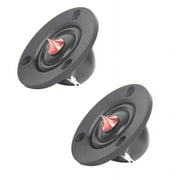 2PCS 2 Inch Dome Tweeter Speaker Unit Chinese Silk Diaphragm Neodymium Treble Car Home Theater 4Ohm,2 x Audio Speaker,Black