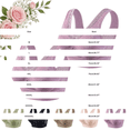 thumbnail image 3 of Hana Bra for Senior Women, 2Pcs Cotton Buttonless Comfy Lifting Shaping Bras, Full Coverage Underwire-Free Push up Bras Soft Breathable Bras for Older Women Daily Wear, 3 of 8