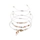 thumbnail image 2 of Fiudx Pulsera de Cristal, Elegante Diseño de Borlas Multicapa, Accesorio de Moda de Estilo Europeo para Mujer, Idea de Regalo Elegante, para Uso Diario, Ligera y Cómoda, El Color Puede Variar Ligeram, 2 of 7