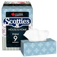 thumbnail image 1 of Scotties House & Home, 2-Ply Facial Tissue, 9 Boxes, 126 Tissues Per Box, 1 of 5