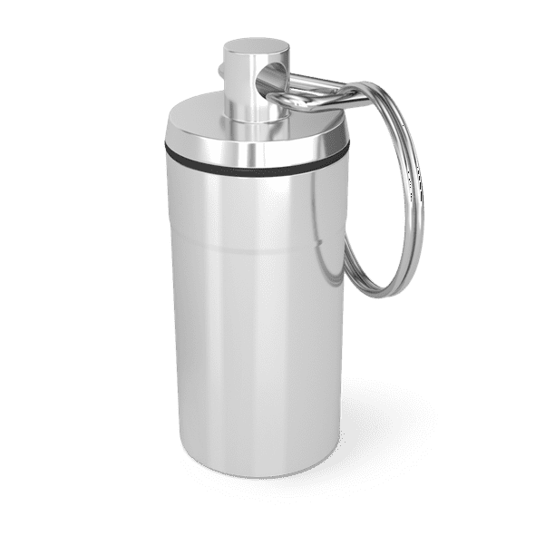 Equate Keychain Fob Pill Container