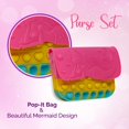 thumbnail image 4 of Mi primer bolso, bolso para niña con accesorios, bolsos para niñas de 3 años, juego de lápiz labial, teléfono que hace sonido, cepillo de princesa, maquillaje para niños | Juego de juguetes Fidget Pop, 4 of 5