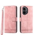 thumbnail image 1 of Funda Tipo Billetera para Honor 400 Carcasa Abatible con Porta Tarjetas, Bolsillo para Efectivo, Soporte Ajustable, Cierre Magnético y Correa de Muñeca Rosa, 1 of 6