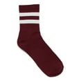 thumbnail image 6 of No Boundaries Women's Embroidered Scallop Edge Mid-Crew Socks, 6-Pack, Size 4-10, 6 of 8