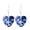 F, variant on Earrings for Women Christmas Lady'S Exquisite And Beautiful Butterfly Love Earrings Accessories Festival Gift Birthday Gifts for Women