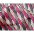 thumbnail image 4 of oneOone Silk Tabby Pink Fabric Argyle Check Fabric For Sewing Printed Craft Fabric By The Yard 42 Inch Wide, 4 of 4