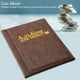 thumbnail image 2 of Álbum Mundial Sincero para Almacenamiento de Monedas Marrón 250 Bolsillos 10 Páginas, 2 of 10