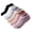 Mix of Colors-001 (6 Pairs/6 Colors), variant on Fuzzy Grip Socks for Women,Thick Warm Slipper Cozy Fluffy Non Slip Ankle Hospital socks With Grips