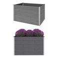 thumbnail image 1 of Charmma Garden Raised Bed WPC 59.1"x39.4"x35.8" Gray, 1 of 8