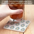 thumbnail image 6 of Thirstystone Coastal Flare Tumbled Tile Stone Coaster Create Your Own Set, 6 of 8