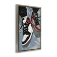 thumbnail image 2 of Stupell Industries Modern Casual Streetwear Sneakers Brown Floating Frame Canvas Art, 17 x 25, by Ray Powers, 2 of 8