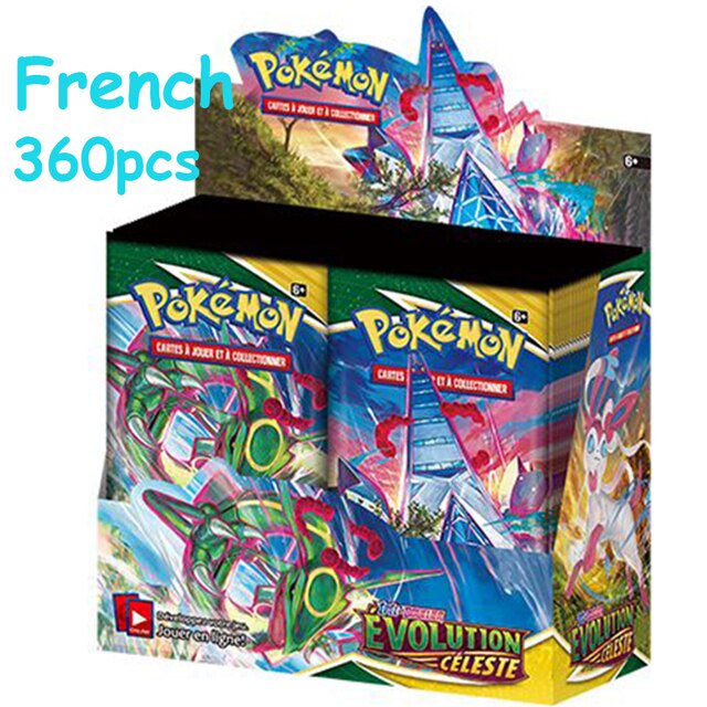 Cartas de Pokémon para niños, espada y escudo originales, PERDUE, Astral Radiance, estrellas brillantes, refuerzo de Navidad, versión francesa, 2023 Fivean unisex