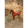 thumbnail image 3 of De Kulture Recycled Iron Decorative Collectible Figurine Showpiece, 10.5x2.5x11 (LWH) Inches, 3 of 6
