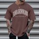 thumbnail image 2 of Playeras Lisas Para Hombre, Camiseta De Verano Para Playa Con Estampado De Árbol Pequeño, Blusa De Manga Corta Con Cuello Redondo, 2 of 4