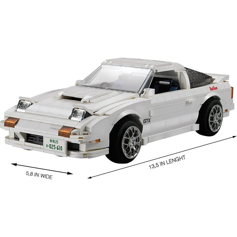 DOMOb Mazda RX-7 FC3S Building Kit - Initial D 25th Anniversary 1:12 Scale 1552 Piece Set