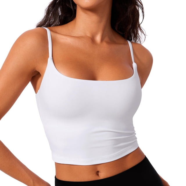 Top corto Butterlift CRZ YOGA blanco XS