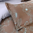 thumbnail image 4 of Duvet Cover Sheets Set, Dolce Mela Lefkada Queen Size Bedding, 4 of 5