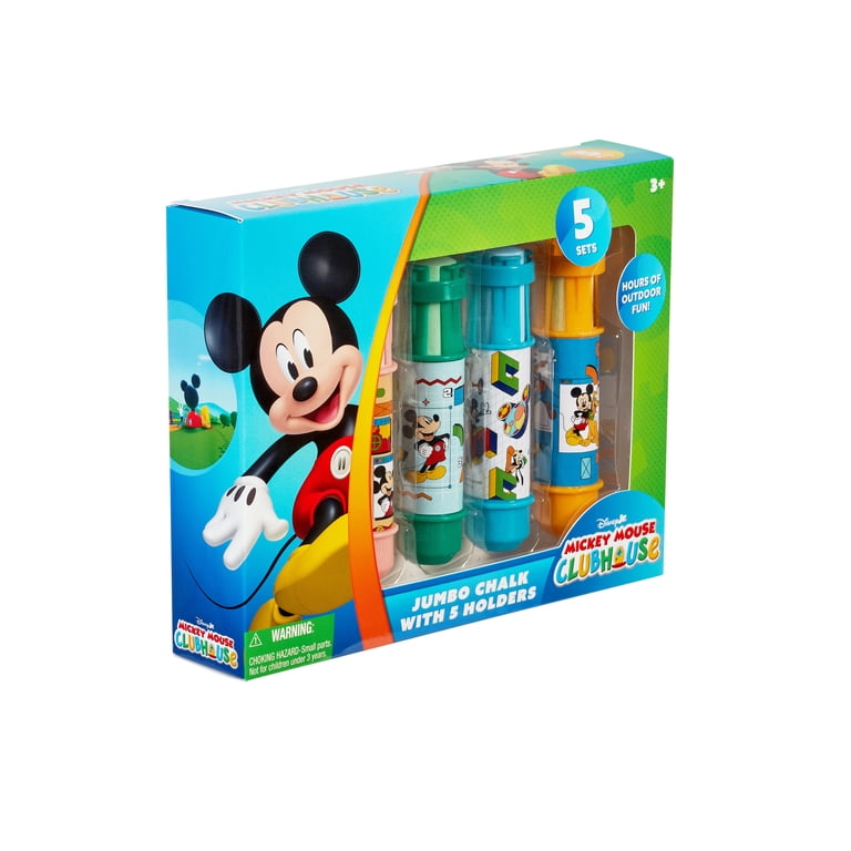 Little Kids Inc Mickey Mouse Clubhouse Jumbo Sidewalk Chalk Set