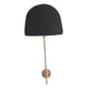 thumbnail image 4 of Perchero de pared para sombreros, organizador para guardar sombreros, tocado, pelucas, moderno soporte para sombreros Negro, 4 of 9