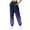 Navy, variant on QUINDOS Comfortable Pants for Women Taper High Waisted Long Athletic Sweatpants Gradient Straight Fit Pants with Pockets