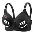 thumbnail image 4 of Front Closure Bras for Women Support Plus Size Bras for Women Front Closure Best Bras for Women Women Bras Comfortable Lingerie for Women Push up Bra Womens Bras Clearance Under $5, 4 of 6