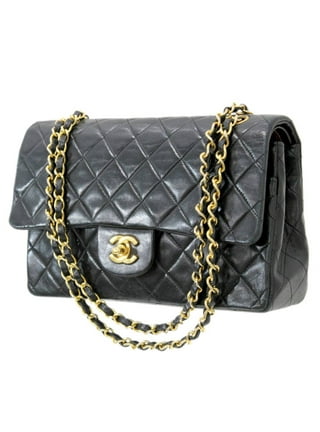 Chanel Lambskin Black with Matelasse Gold Chain | Luxury GoRound