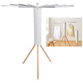 thumbnail image 1 of Tripod Clothes Drying Rack Foldable Portable Sturdy Indoor Outdoor Use, for Compact Apartments Without a Dryer, 1 of 7