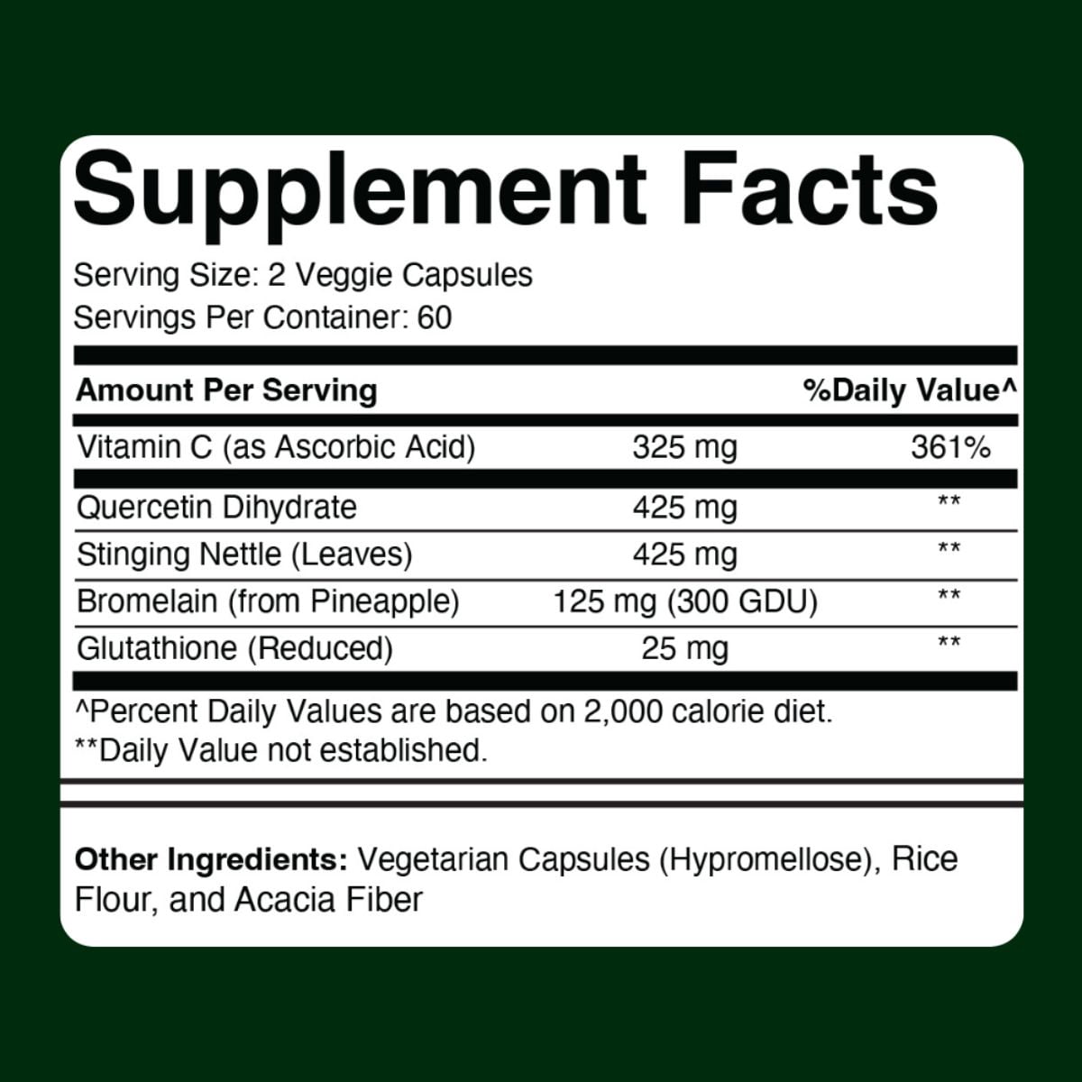 Dr. Colbert, MD | by Divine Health | Healthy Sinus Formula Allergy & Sinus Support | 60 Servings