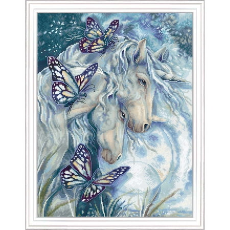 UPC: 4840746044816 | Letistitch Together We Are Magic Counted Cross-Stitch Kit