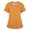 Yellow, variant on Laqbezok Women's V-Neck Nursing Uniform Top, Professional Short Sleeve Shirt, Medical Workwear with Chest Pocket and Side Slits
