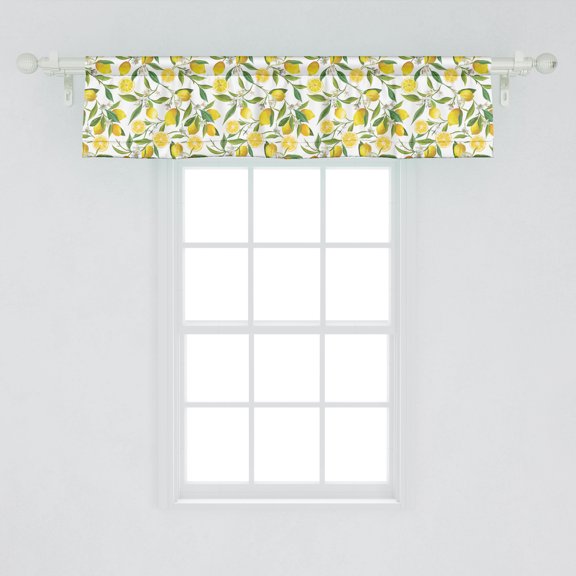 Lemon Kitchen Curtain