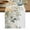 White Light Yellow, variant on Blue Yellow Palm Tree Table Runner, Summer Botanical Tropical Washable Cotton Linen Table Runners 36 Inches Long, Dresser Scarf Runner for Nightstand/End Tables/Round Tables 13''x36''
