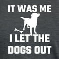 thumbnail image 3 of CafePress - It Was Me I Let The Dogs Out T Shirt - Womens Tri-blend T-Shirt, 3 of 4