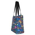 thumbnail image 6 of Japuie Sea Fish Print Women's Crossbody Tote Handbag,Shoulder Bag,Casual Tote,Satchels Crossbody Purse,Top-handle Tote Handbag,for Travel College Work, 6 of 7