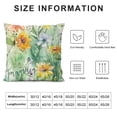 thumbnail image 5 of YINGXI Pillow Covers Decorations for Sofa Couch 12x12in, 5 of 5
