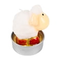 thumbnail image 2 of Vela Prichos Color Blanco de Cera 1 Pieza, 2 of 4
