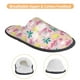 thumbnail image 3 of Fotbe Dinosaur Pantuflas Peludas para Mujer con Estampado, Zapatillas de Peluche, Zapatos de Invierno para Casa, Uso Interior y Exterior-Large, 3 of 8