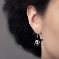 thumbnail image 3 of Pendientes Colgantes Con Gráficos Navideños 4/3 Pares Regalos Acrílica Terror, 3 of 8
