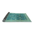 thumbnail image 2 of Ahgly Company Indoor Rectangle Oriental Light Blue Modern Area Rugs, 7' x 9', 2 of 4